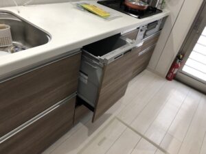 愛知キッチン取付け隊　ビルトイン食洗機の後付け新設　施工後